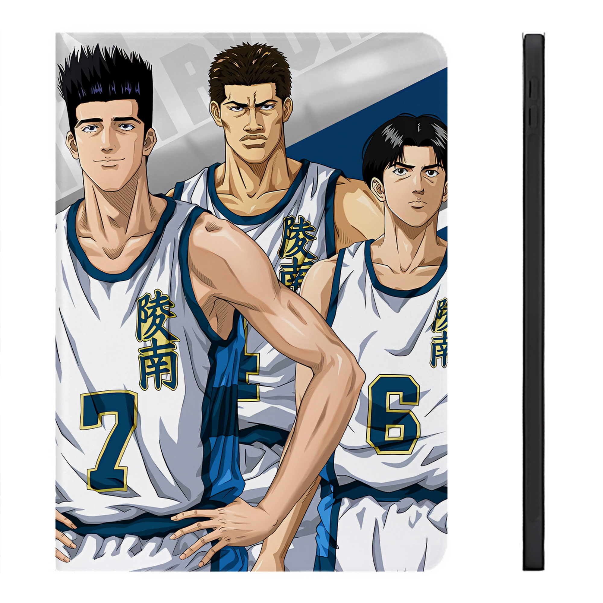 （画像用） SLAM DUNK／スラムダンク IPadケース ペンホルダー付き ブックスタイルデザイン